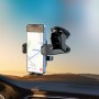Автомобильный держатель Borofone BH60, на присоске, раздвижной, черный