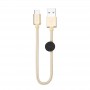 USB Кабель X35 Micro, 0,25м, Hoco, золотой