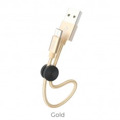 USB Кабель X35 Micro, 0,25м, Hoco, золотой