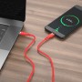 USB Кабель X45 Type-C - Type-C, 1M, Hoco, красный