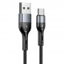 USB Кабель USAMS U55 Type-C, 1М, черный