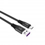 USB Кабель X22 Type-C, Hoco, 5A, черный