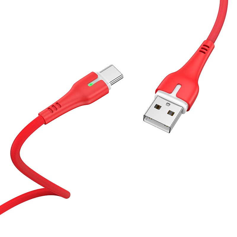USB Кабель X45 Type-C, Hoco, красный