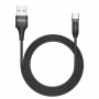 USB Кабель U76 Type-C, Hoco, Магнитный, черный