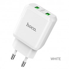 Быстрая зарядка Hoco N6 QC3.0, белый