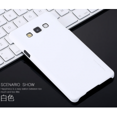 для Samsung Galaxy A7 SM-A700F Чехол-накладка Metallic, белый