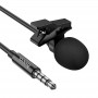 Микрофон Hoco L14, 3.5мм, Lavalier, 3.5мм, черный Микрофон Hoco L14, 3.5мм, Lavalier, 3.5мм, черный