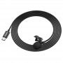 Микрофон Hoco L14, Type-C, Lavalier, петличный, черный Микрофон Hoco L14, Type-C, Lavalier, петличный, черный