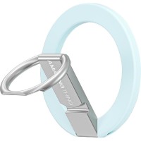 Держатель MagSafe + кольцо-подставка AMAZINGTHING Titan Magnetic Phone Grip синий