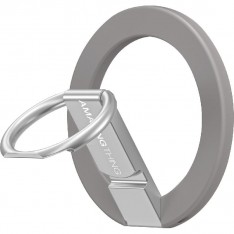 Держатель MagSafe + кольцо-подставка AMAZINGTHING Titan Magnetic Phone Grip графит