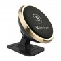Магнитный держатель в авто Baseus 360 Luxury Gold (SUGENT-NT0V)
