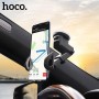 Автодержатель Hoco CA31A присоска, зажим, телескопический, цвет: черный