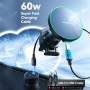 MagSafe держатель для телефона с зарядкой JoyRoom JR-ZS412 Magnetic Wieless Car Charger Holder MagSafe держатель для телефона с зарядкой JoyRoom JR-ZS412 Magnetic Wieless Car Charger Holder