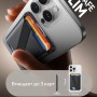 MagSafe картхолдер-подставка Joyroom JR-ZS432 MagSafe Wallet Black MagSafe картхолдер-подставка Joyroom JR-ZS432 MagSafe Wallet Black