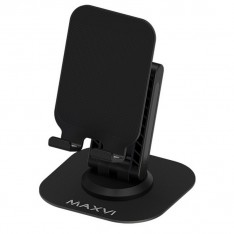 Настольный держатель для телефона / планшета Maxvi MD-03, черный