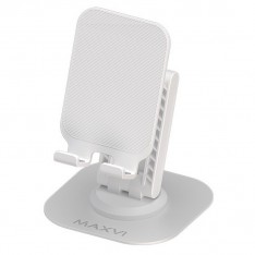 Настольный держатель для телефона / планшета Maxvi MD-03, белый