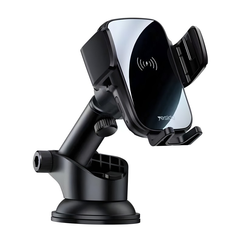 Держатель в машину Yesido C186, с беспроводной зарядкой  Держатель в машину Yesido C186, с беспроводной зарядкой