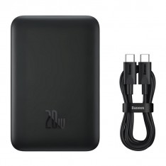 MagSafe Power Bank Baseus Magnetic Mini Air Wireless Fast Charge Power Bank PPCX070001 20W 10000mAh (черный)