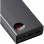 Внешний аккумулятор Baseus Adaman Metal Digital Display Black (PPIMDA-D01)
