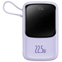 Внешний аккумулятор Baseus PPQD2-20C Qpow Pro+ 20000 mAh 22,5W сиреневый
