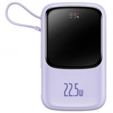 Внешний аккумулятор Baseus PPQD2-20C Qpow Pro+ 20000 mAh 22,5W сиреневый