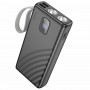 Внешний аккумулятор Hoco J129A 20000 mAh с фонариком цвет: черный