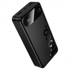 Внешний аккумулятор Hoco J154A 20000mAh цвет: черный  (cертификат CCC / Сертификат для самолета)