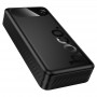 Внешний аккумулятор Hoco J154A 20000mAh цвет: черный  (cертификат CCC / Сертификат для самолета)