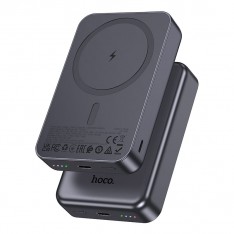 Power Bank с сертификатом ССС / Внешний аккумулятор с MagSafe Hoco J160 PD20W 10000mAh черный