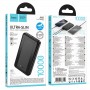 Внешний аккумулятор Hoco J165 10 000mAh цвет: черный  (cертификат CCC / Сертификат для самолета)