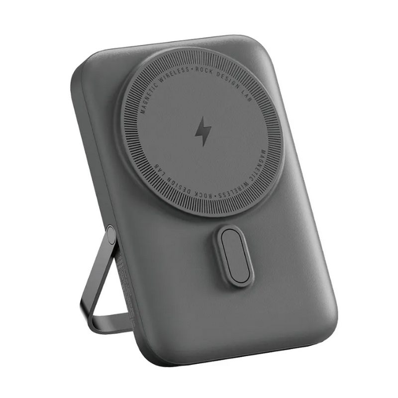 MagSafe Power Bank Rock P20 SE, PD20W 10000mAh, черный MagSafe Power Bank Rock P20 SE, PD20W 10000mAh, черный