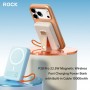MagSafe Power Bank Rock P28 Pro, PD22.5W 10000mAh, сертификат CCC, голубой