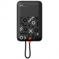 MagSafe Power Bank Rock P28 RWC-8897, PD20W 10000mAh, черный с рисунком