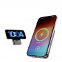 MagSafe Power Bank Rock P50, PD20W 10000mAh, 5 в 1, сертификат ССС, темно-серый 