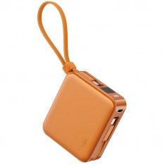 Power Bank для iPhone с сертификатом ССС Rock P73 Q1068, PD22.5W 10000mAh, оранжевый