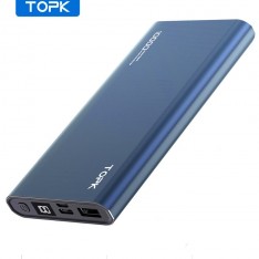 Внешний аккумулятор / PowerBank Topk i1006, синий