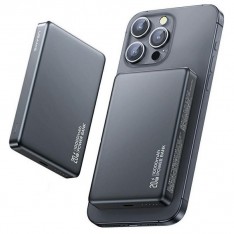 Power Bank / Внешний аккумулятор с MagSafe Usams CD242 PD20W 10000mAh Titanium (10KCD24203)