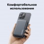 Power Bank / Внешний аккумулятор с MagSafe Usams CD242 PD20W 10000mAh Titanium (10KCD24203)