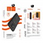 Внешний аккумулятор VDenmenV 10000 mAh, черный