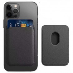 MagSafe картхолдер Leather Wallet for iPhone Black 