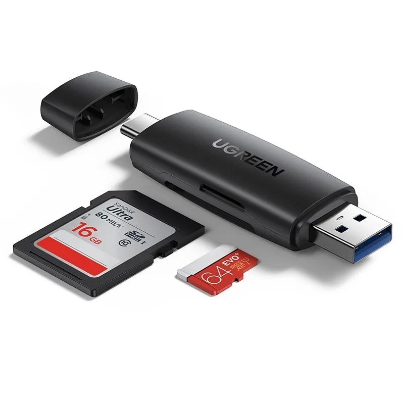 Картридер Type-C / USB Ugreen CM304-80191 Картридер Type-C / USB Ugreen CM304-80191
