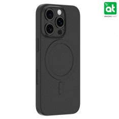 Для iPhone 16 Pro Max чехол AMAZINGThing Minimal Air Mag Black (черный)