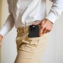 Для iPhone 16 Pro Max чехол AMAZINGThing Minimal Air Mag Black (черный)