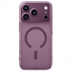 Для iPhone 18 Pro Max чехол с магсейв AmazingThing Minimal Lens Case Purple