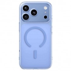 Для iPhone 17 Pro Max чехол с магсейв AmazingThing Minimal Lens Case Blue