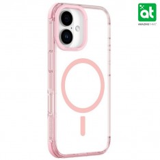 Для iPhone 16 Plus MagSafe чехол AMAZINGThing Omni Mag Pink (розовый)