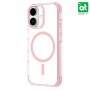 Для iPhone 16 Plus MagSafe чехол AMAZINGThing Omni Mag Pink (розовый)