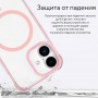 Для iPhone 16 Plus MagSafe чехол AMAZINGThing Omni Mag Pink (розовый)