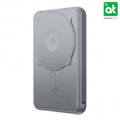 Power Bank с MagSafe AmazingThing Thunder Pro 10000mAh With Holder Battery (Titanium)