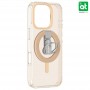 Для iPhone 16 Pro Max чехол с держателем AMAZINGThing Titan Grip Set Pink Sand (золотой)